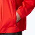 Férfi Helly Hansen Momentum 3L Stretch figyelmeztető piros esőkabát 5