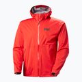 Férfi Helly Hansen Momentum 3L Stretch figyelmeztető piros esőkabát 6