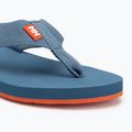 Férfi Helly Hansen Logo Sandals 2 mosott tengerészgyalogos / narancssárga flip flopok 7
