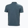 Férfi Helly Hansen Transat Polo Shirt mosott tengerészgyalogos póló 5