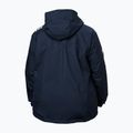 Női vitorlás dzseki Helly Hansen Crew Hooded Midlayer Plus 2.0 navy 10