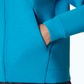 Női pulóver Helly Hansen HP Ocean Full Zip Jacket 2.0 cyan 5