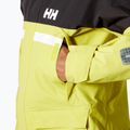 Férfi vitorlás dzseki Helly Hansen Pier 4.0 cyber lime 6