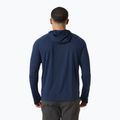 Férfi trekking pulóver Helly Hansen Shine Solen 1/2 Zip Hoodie navy 2