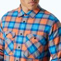 Helly Hansen Férfi Lokka Organic Flannel bonfire fjell kockás ing 3