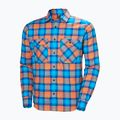 Helly Hansen Férfi Lokka Organic Flannel bonfire fjell kockás ing 5