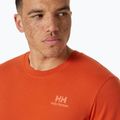 Férfi Helly Hansen Nord Graphic őrjárat narancssárga póló 3
