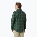 Férfi Helly Hansen Aker Flannel LS ing dzsungel zöld bivaly kockás ing 2