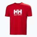 Férfi Helly Hansen Logo 3.0 póló piros 4
