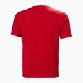 Férfi Helly Hansen Logo 3.0 póló piros 5