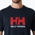 Férfi Helly Hansen Logo 3.0 póló, navy színű 3