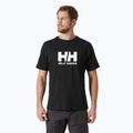 Férfi Helly Hansen Logo 3.0 póló fekete