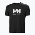 Férfi Helly Hansen Logo 3.0 póló fekete 4
