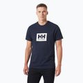 Férfi Helly Hansen Box T 2.0 T-shirt navy