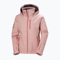 Női vitorlás kabát Helly Hansen Crew Hooded Midlayer 2.0 rózsaszín só 7