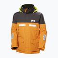 Férfi Helly Hansen Pier 4.0 mustárszínű esőkabát 10
