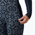 Női hőaktív pulóver Helly Hansen Lifa Merino Midweight Graphic Crew navy nordic rose aop 4