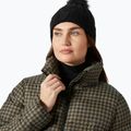 Helly Hansen női Jade Puffer szepia houndstooth aop pehelypaplan dzseki 3