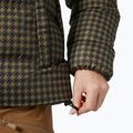 Helly Hansen női Jade Puffer szepia houndstooth aop pehelypaplan dzseki 5