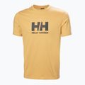 Férfi Helly Hansen Logo 3.0 homok póló 4