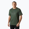 Férfi Helly Hansen Box T 2.0 dzsungel zöld póló