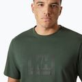 Férfi Helly Hansen Box T 2.0 dzsungel zöld póló 3