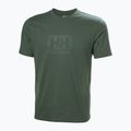 Férfi Helly Hansen Box T 2.0 dzsungel zöld póló 4