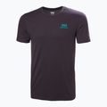 Férfi Helly Hansen Nord Graphic fekete szőlő póló 4
