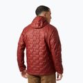 Férfi Helly Hansen Lifaloft Hooded Insulator hibrid kabát mars piros 2