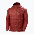 Férfi Helly Hansen Lifaloft Hooded Insulator hibrid kabát mars piros 6