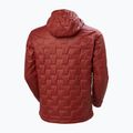 Férfi Helly Hansen Lifaloft Hooded Insulator hibrid kabát mars piros 7