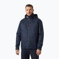 Férfi vitorláskabát Helly Hansen Crew Hooded Pile navy