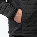 Férfi vitorlás dzseki Helly Hansen HP Hybrid Stretch Hooded Insulator ébenfekete színű 5