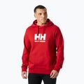 Férfi pulóver Helly Hansen HH Logo Hoodie red