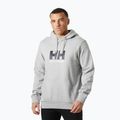 Férfi pulóver Helly Hansen HH Logo Hoodie grey/melange