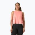 Női póló Helly Hansen Ocean Cropped Tank Top coral almond