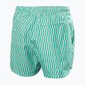 Férfi vitorlás rövidnadrág Helly Hansen Newport Trunk 4.5" dark mint offset stripe ao 2
