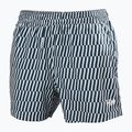Férfi vitorlás rövidnadrág Helly Hansen Newport Trunk 4.5" navy offset stripe aop