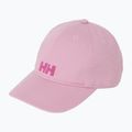 Gyerek baseballsapka Helly Hansen Logo Jr pink lavender