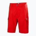 Férfi vitorlás rövidnadrág Helly Hansen QD Cargo 11" red 5