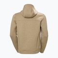 Férfi vitorlás pulóver Helly Hansen HP Ocean Full Zip 2.0 sepia melange 6