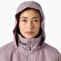 Női vitorláskabát Helly Hansen Crew Hooded Pile purple clay 3