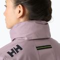 Női vitorláskabát Helly Hansen Crew Hooded Pile purple clay 4