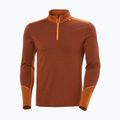 Férfi Termoaktiv pulóver Helly Hansen Lifa Merino Midweight 1/2 Zip iron oxide