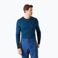 Férfi Termoaktiv pulóver Helly Hansen Lifa Merino Midweight Crew dark blue
