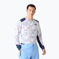 Férfi Termoaktiv pulóver Helly Hansen Lifa Active white slope map aop