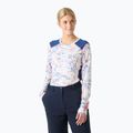 Női Termoaktiv pulóver Helly Hansen Lifa Active white slope map aop