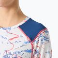 Női Termoaktiv pulóver Helly Hansen Lifa Active white slope map aop 3