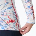 Női Termoaktiv pulóver Helly Hansen Lifa Active white slope map aop 4