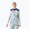 Női Termoaktiv pulóver Helly Hansen Lifa Merino Midweight Gra 1/2 Zip bright blue new nordic aop